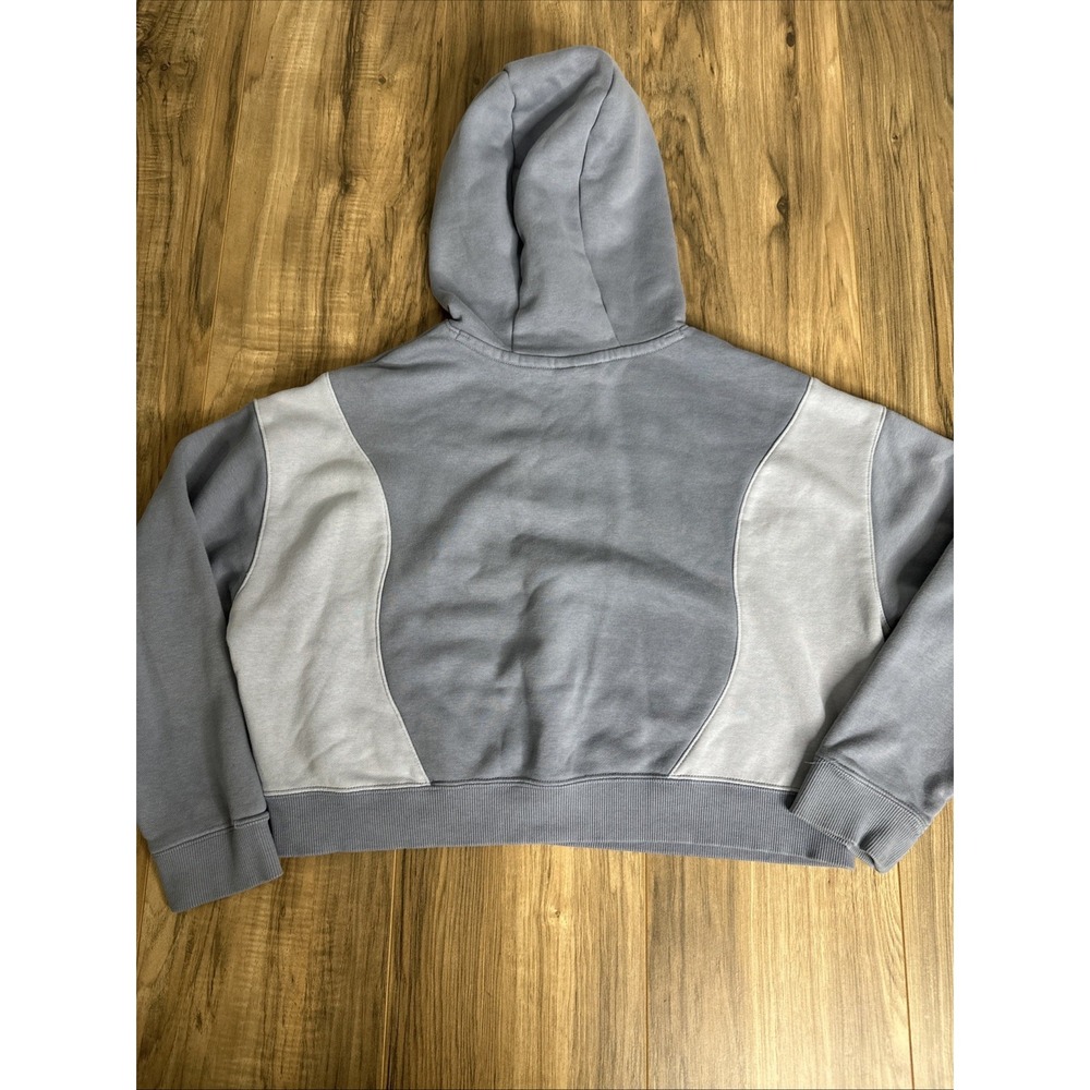 Nike Air Women's Cropped‎ Pullover Sweater Size Large Blue - Picture 12 of 12